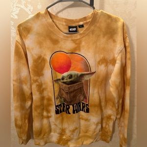 Disney Star Wars The Mandalorian Tie-Dye Sweatshirt